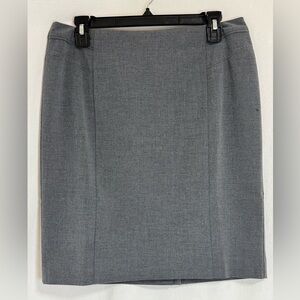 Classic Gray Pencil Skirt